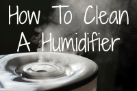 Cleaning Your Humidifier
